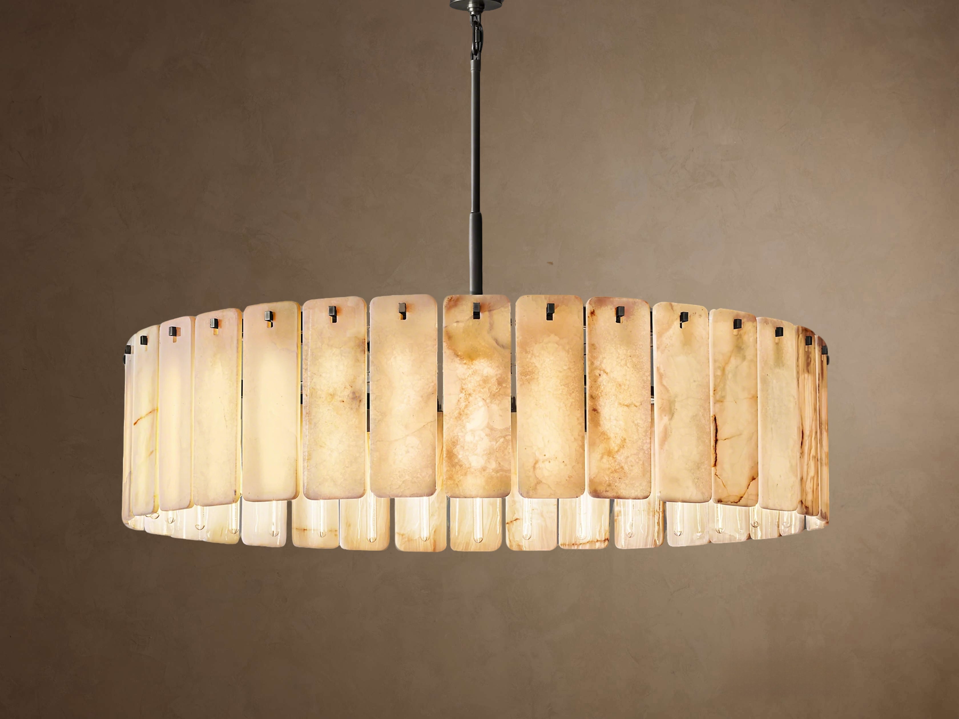 Calamettea Onyx Round Chandelier