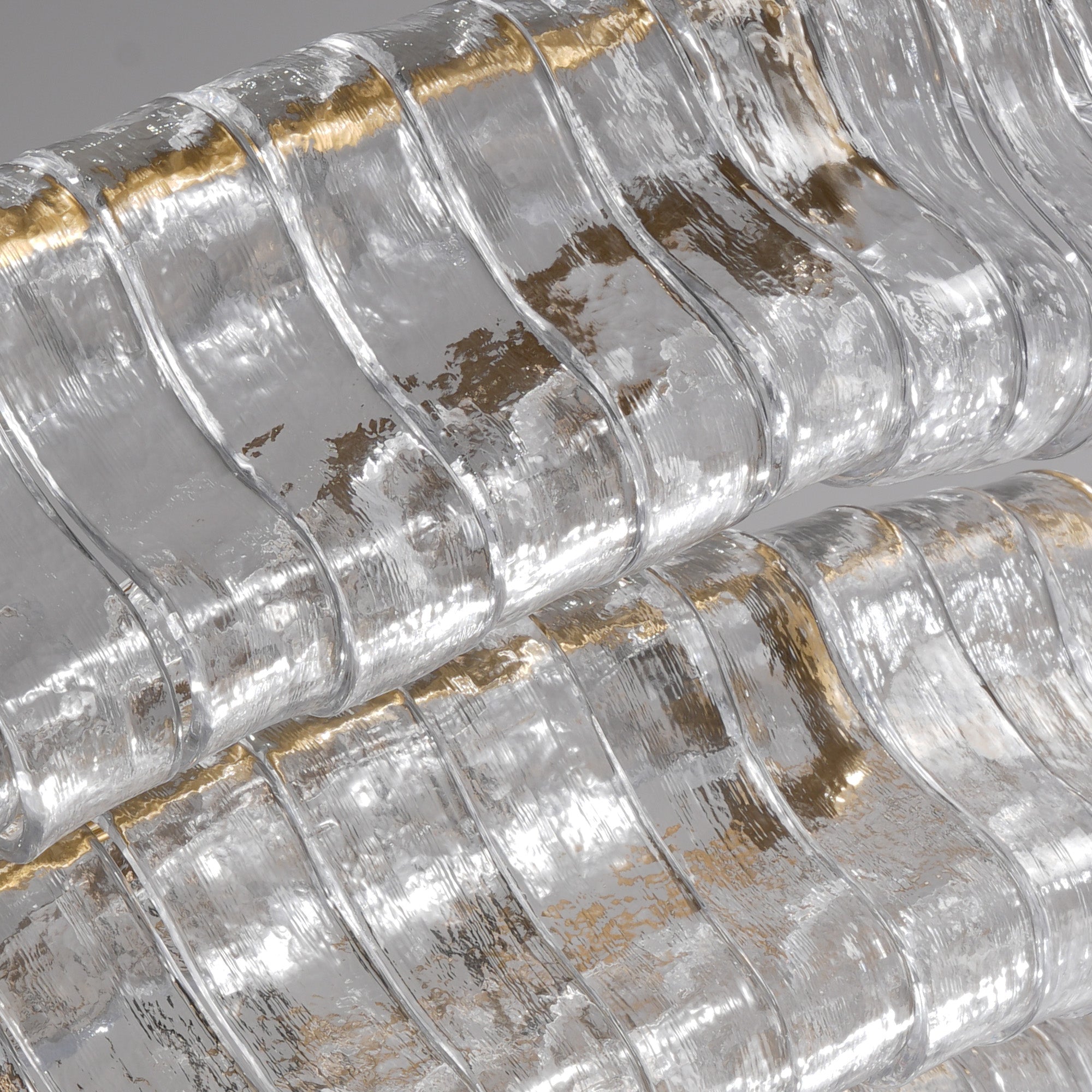 Ghiaccio Smoke Class Round Chandelier 24"36"48"60"