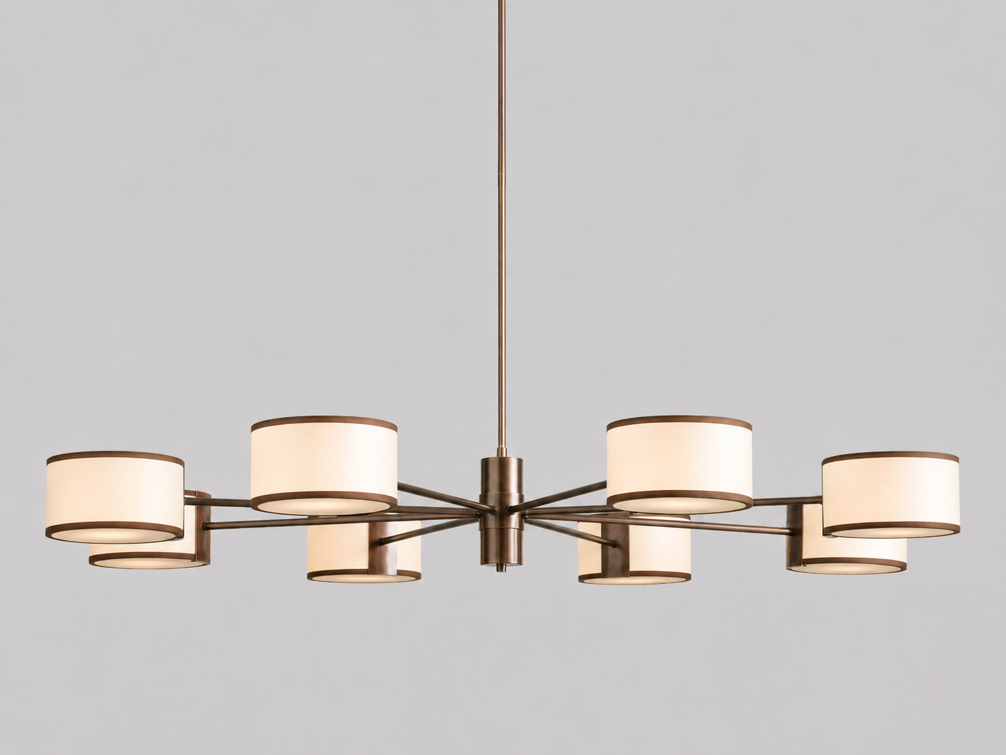 Daphne Fabric Round Chandelier