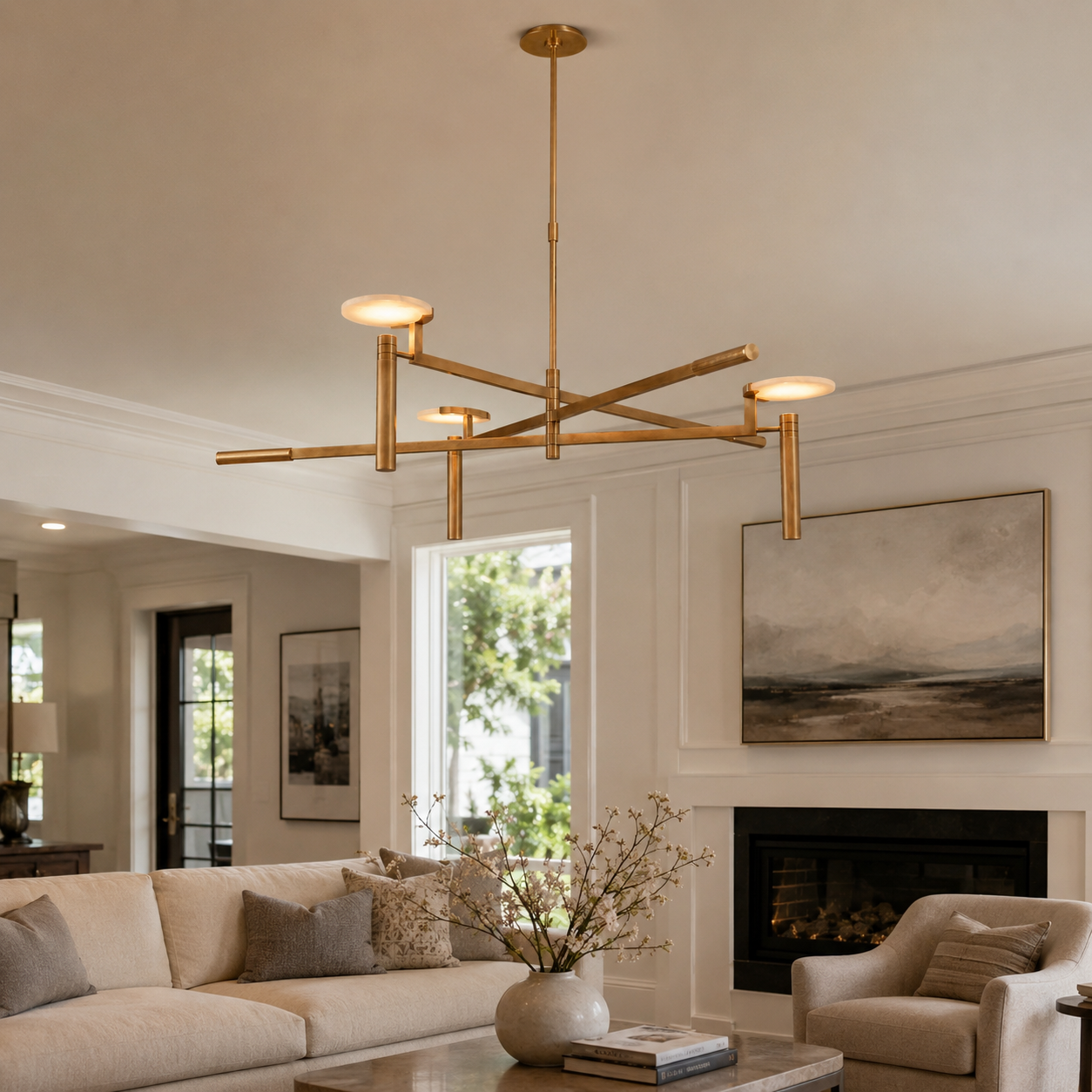 Melangent Round Chandelier