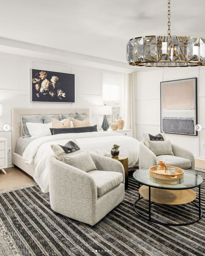 Harlowa Crystal Round Chandelier