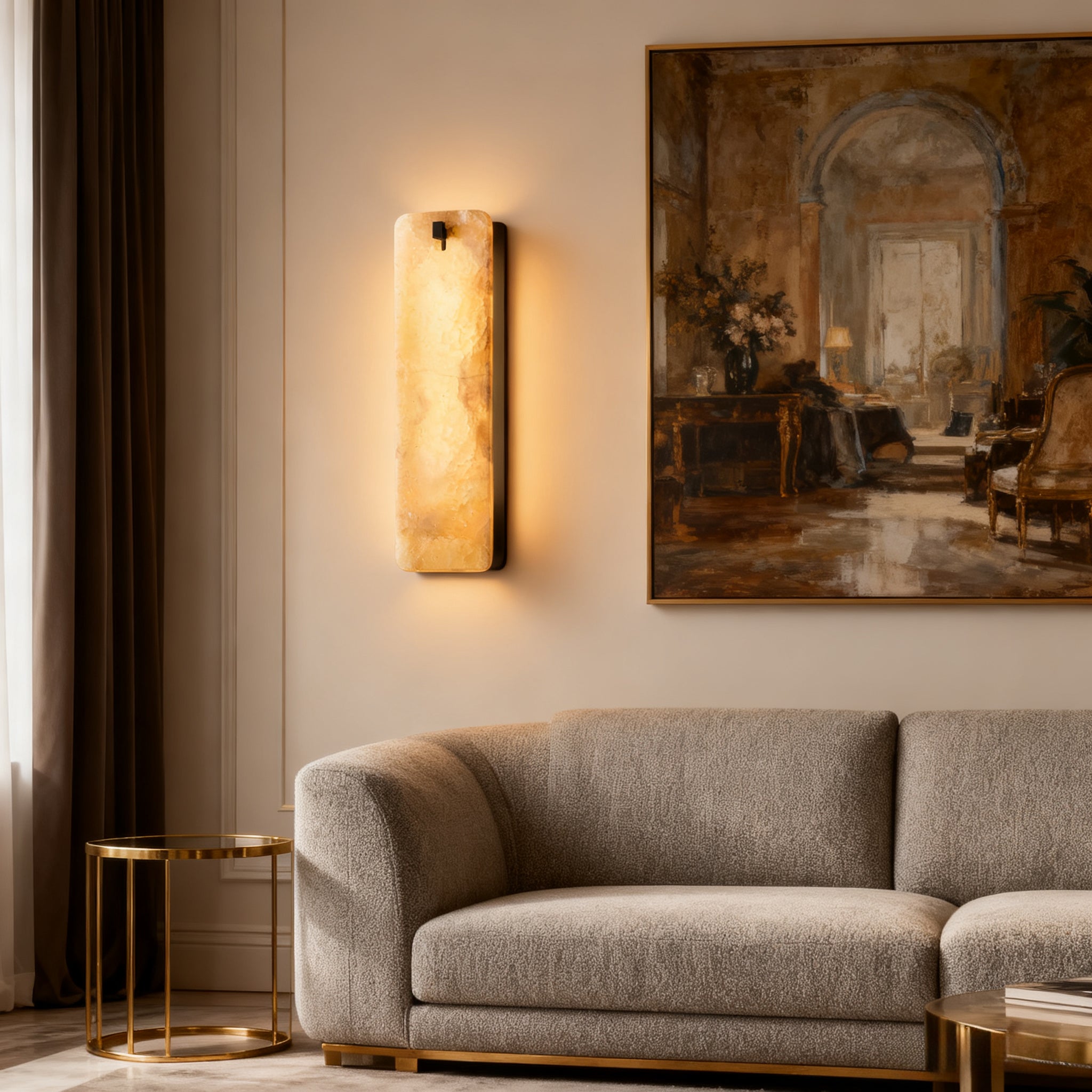 Calamettea Onyx Sconce