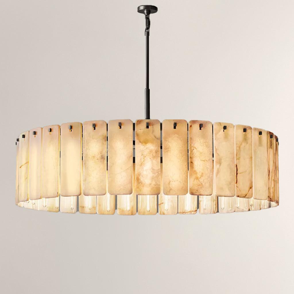 Calametta Onyx Round Chandelier