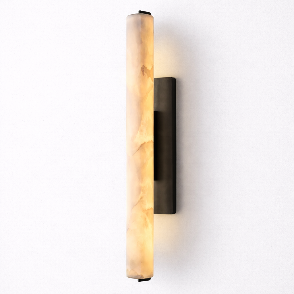 Audubond Marble Stone Single Sconce