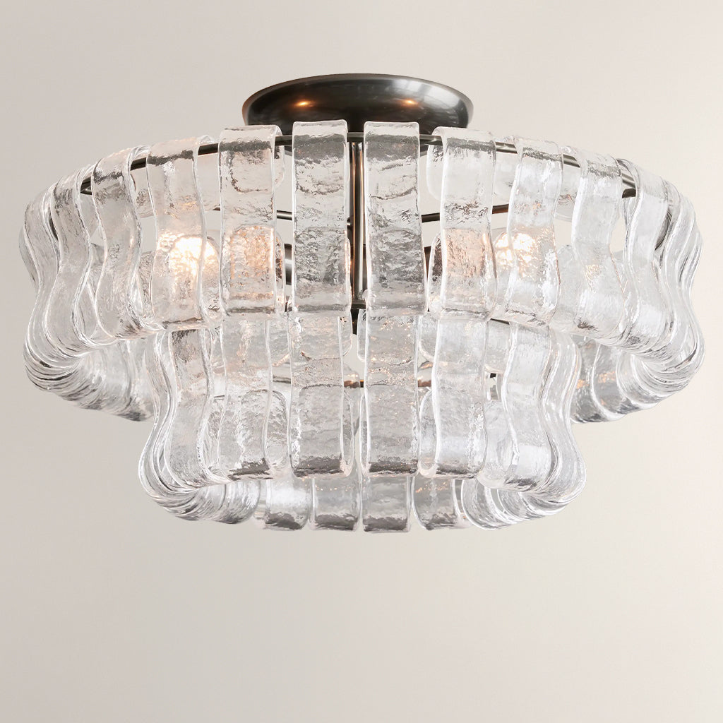 Ghiaccio Flush Mount Lighting