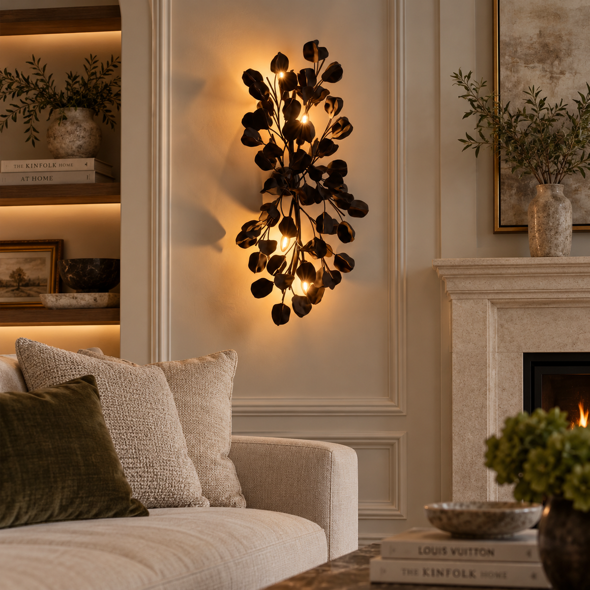 Lunaria Grand Sconce