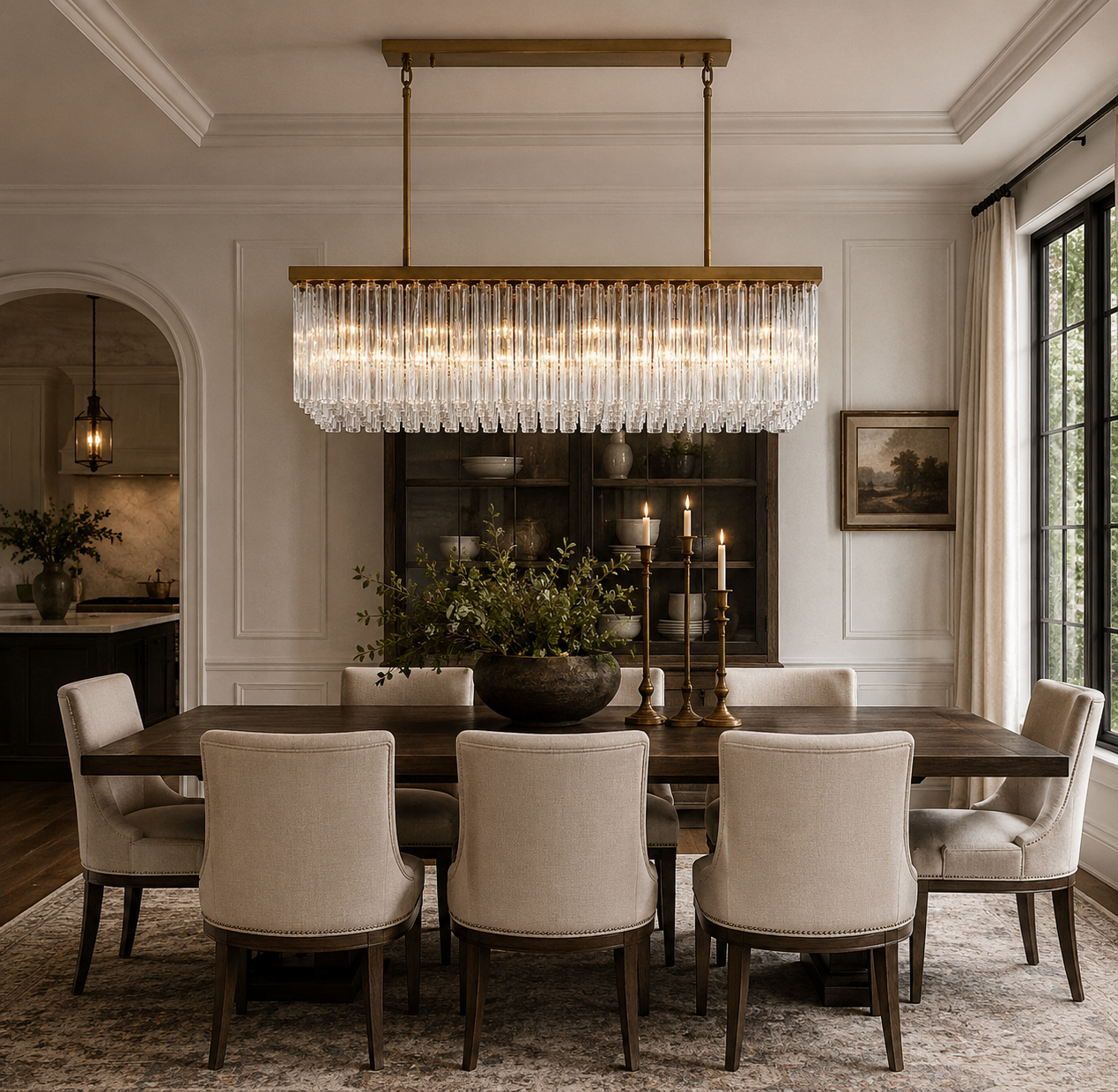 Cielon Rectangular Chandelier