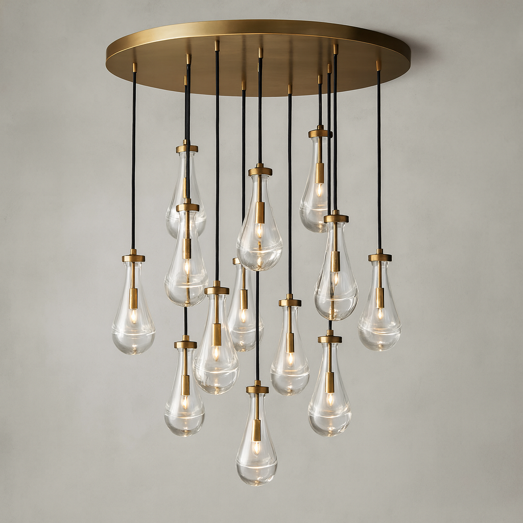 Rainy Round Chandelier