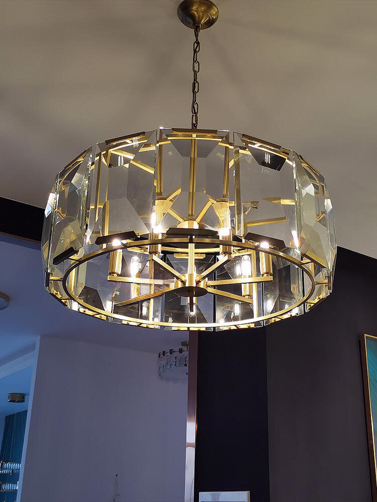 Harlowa Crystal Round Chandelier