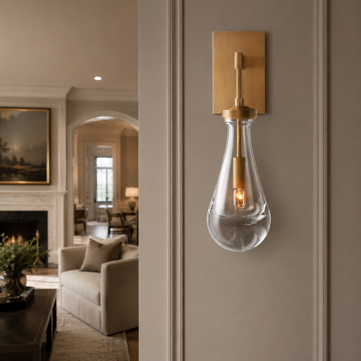 Rainy Outdoor Sconce