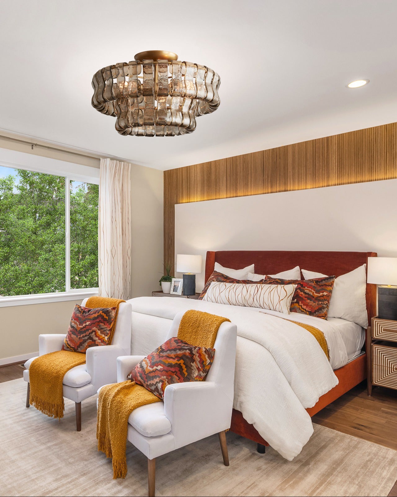 Ghiaccio Flush Mount Lighting