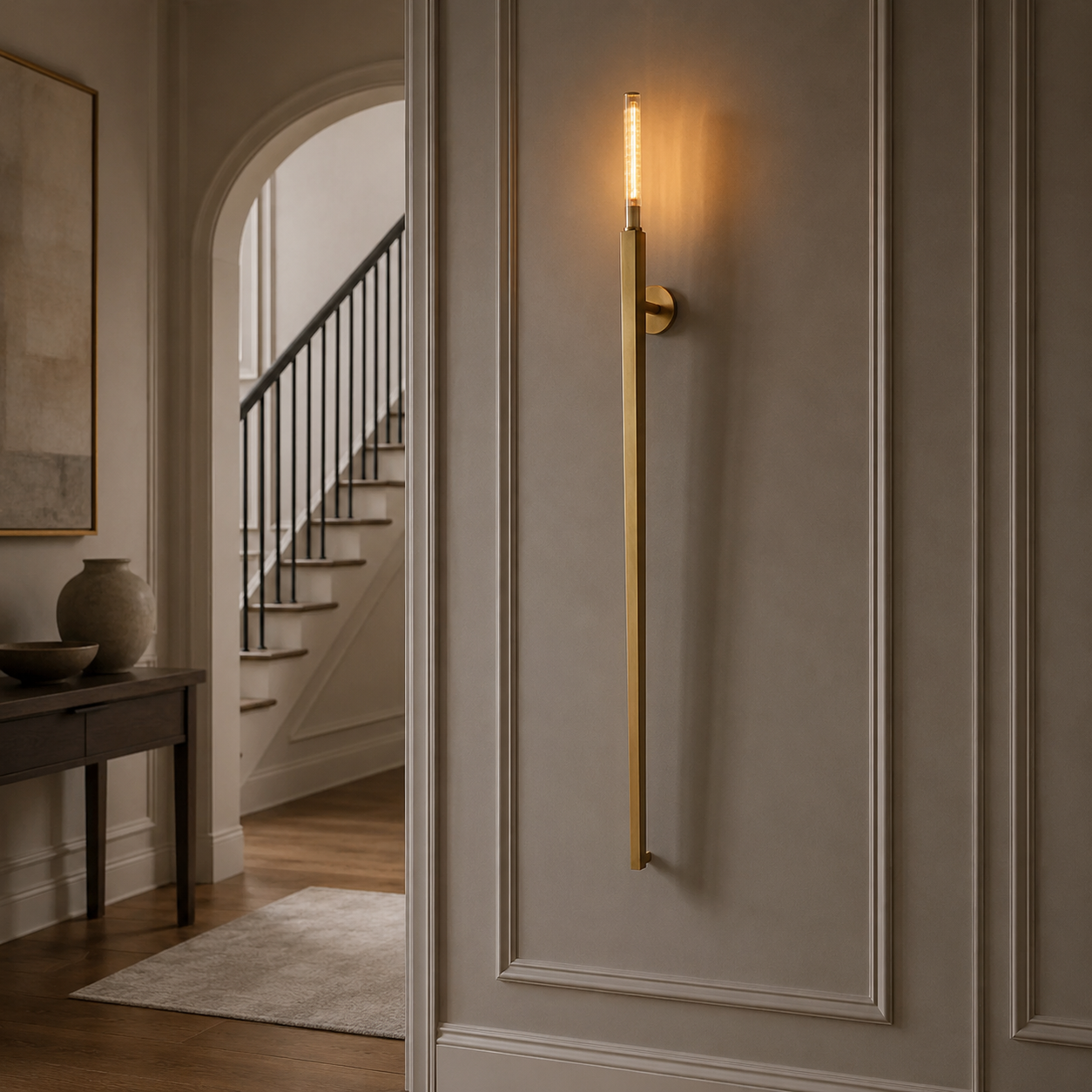 Cannelet Torch Sconce