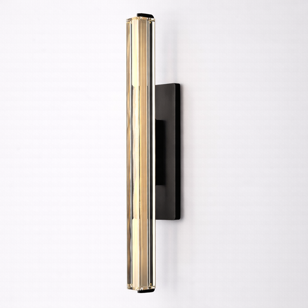 Audubond Crystal Single Sconce