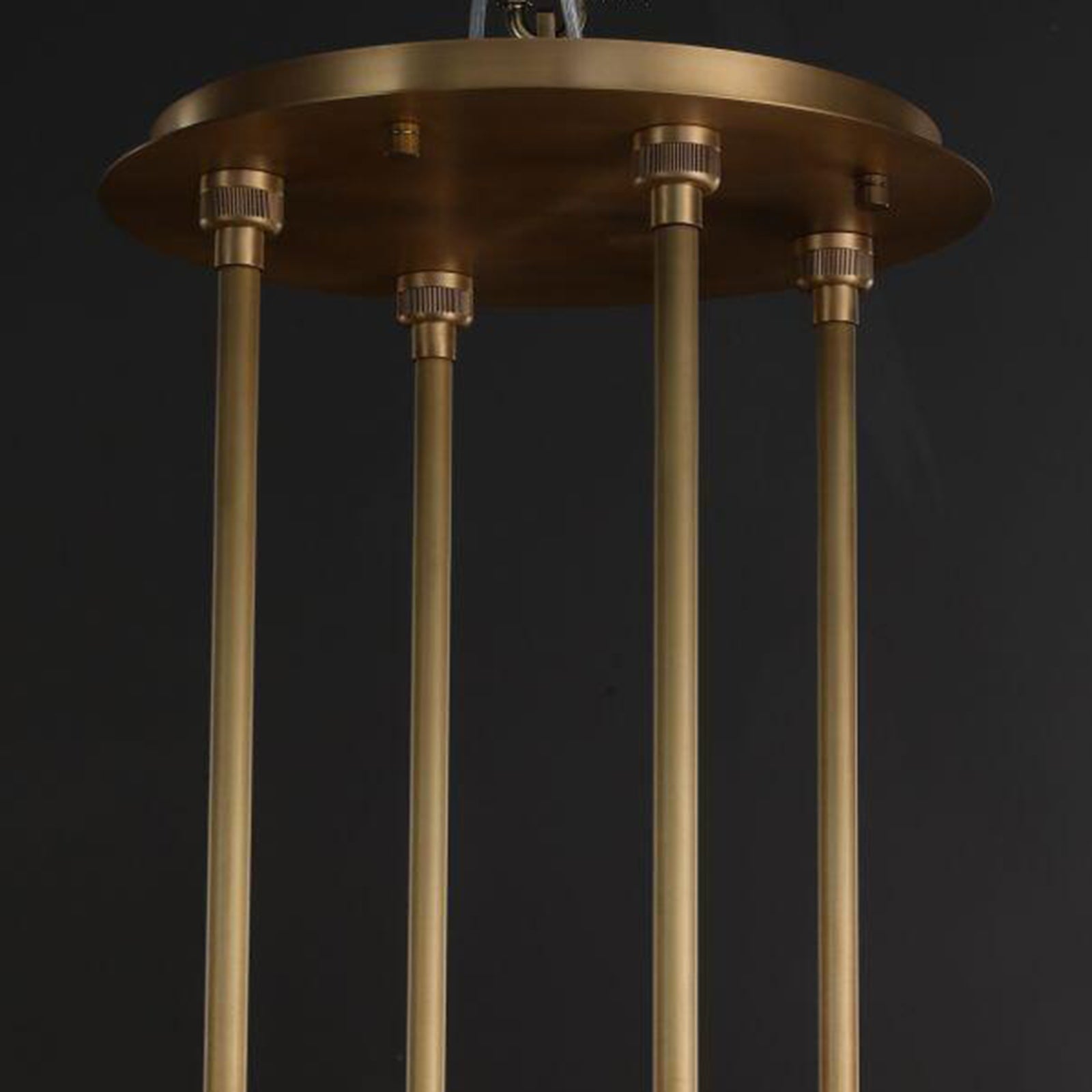 Arcachone Round Crystal Two-tierd Wagon Wheel Chandelier