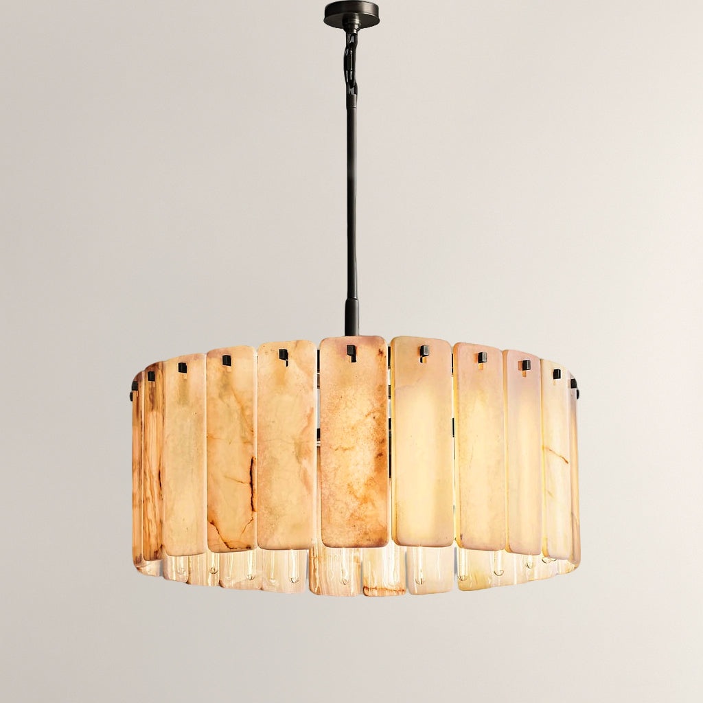 Calamettea Onyx Round Chandelier