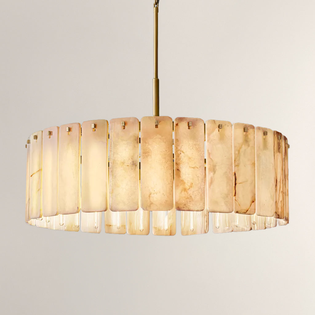 Calametta Onyx Round Chandelier