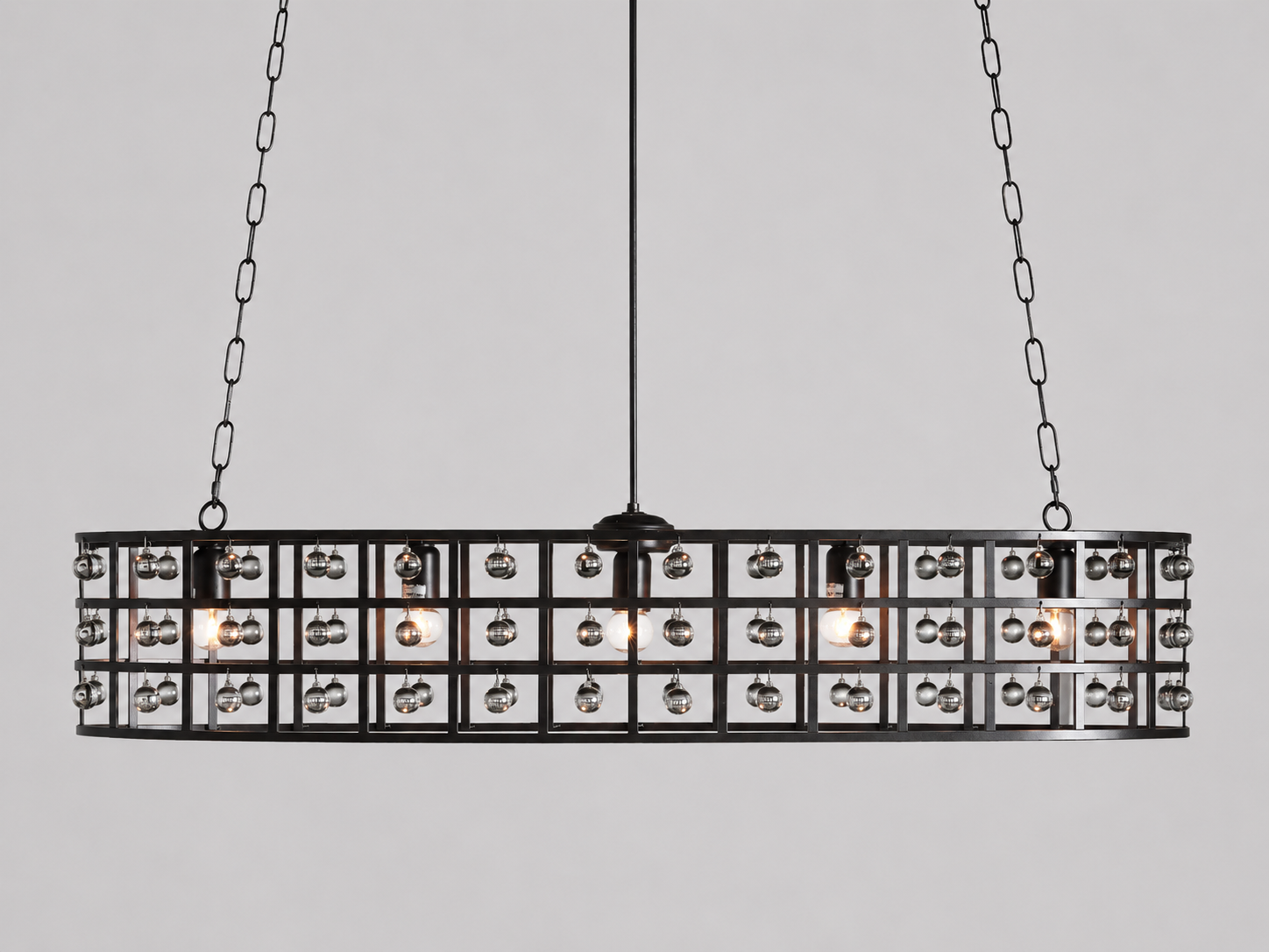 La Cage Oval Chandelier