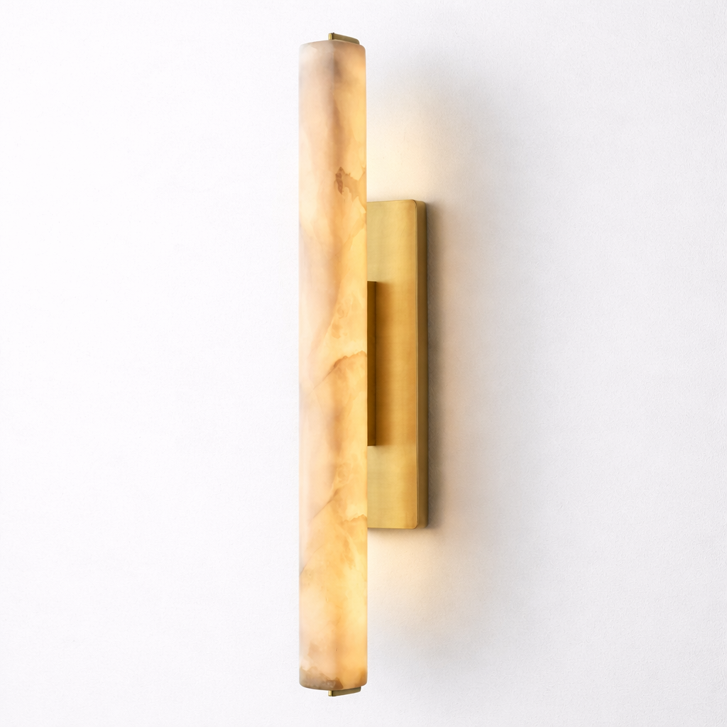 Audubond Marble Stone Single Sconce