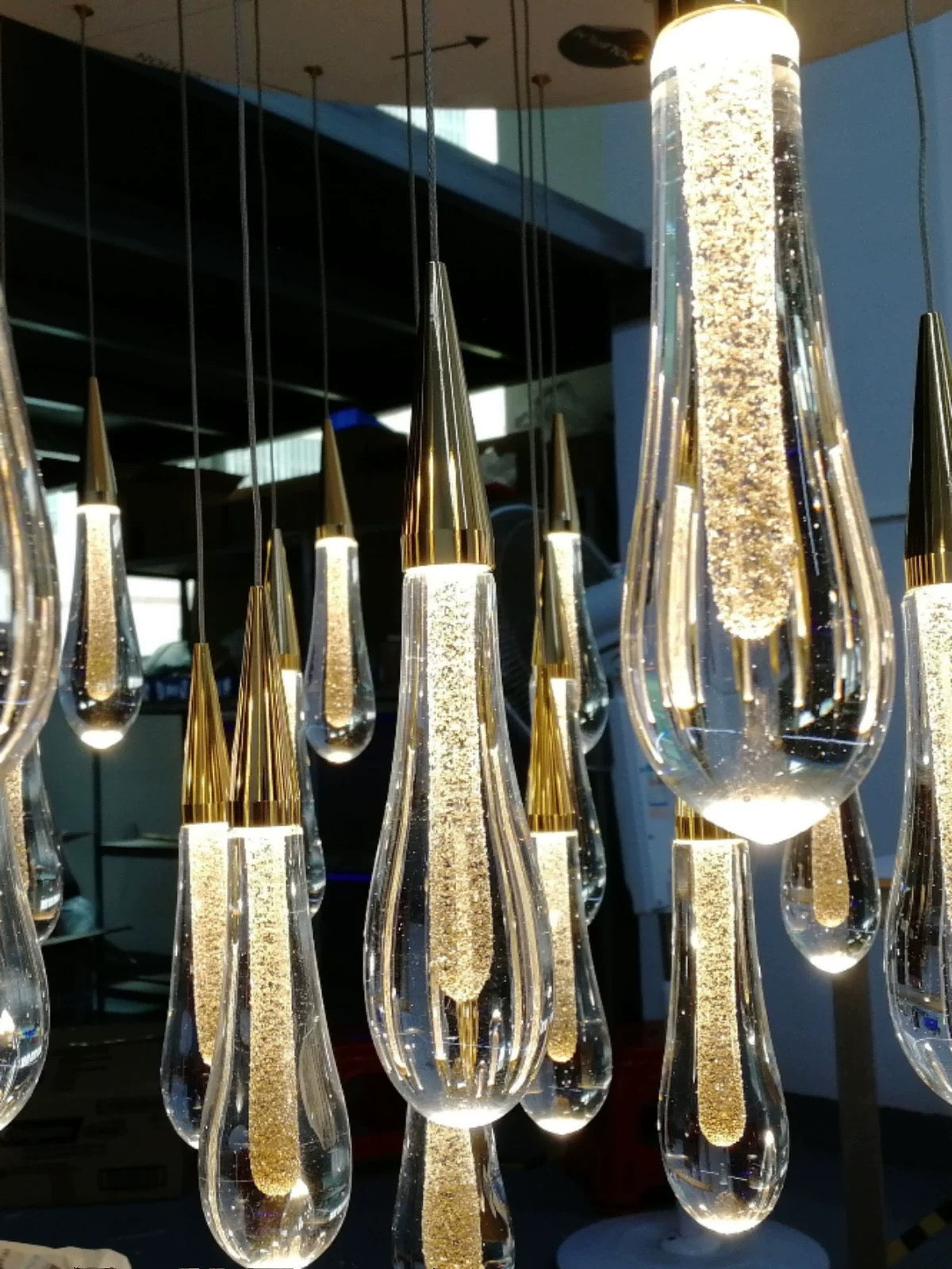 Soltaire Round Chandelier