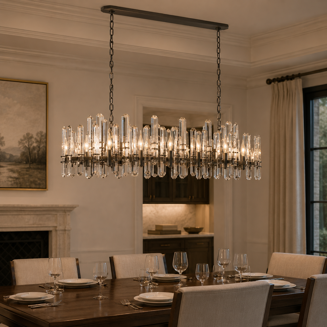 Bonningtone Linear Chandelier