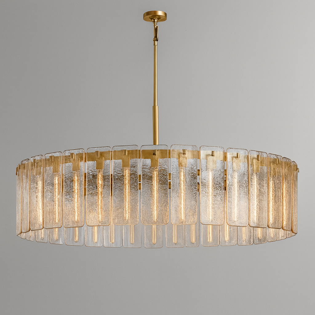 Calametta Glass Round Chandelier