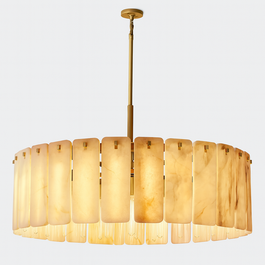 Calametta Onyx Round Chandelier