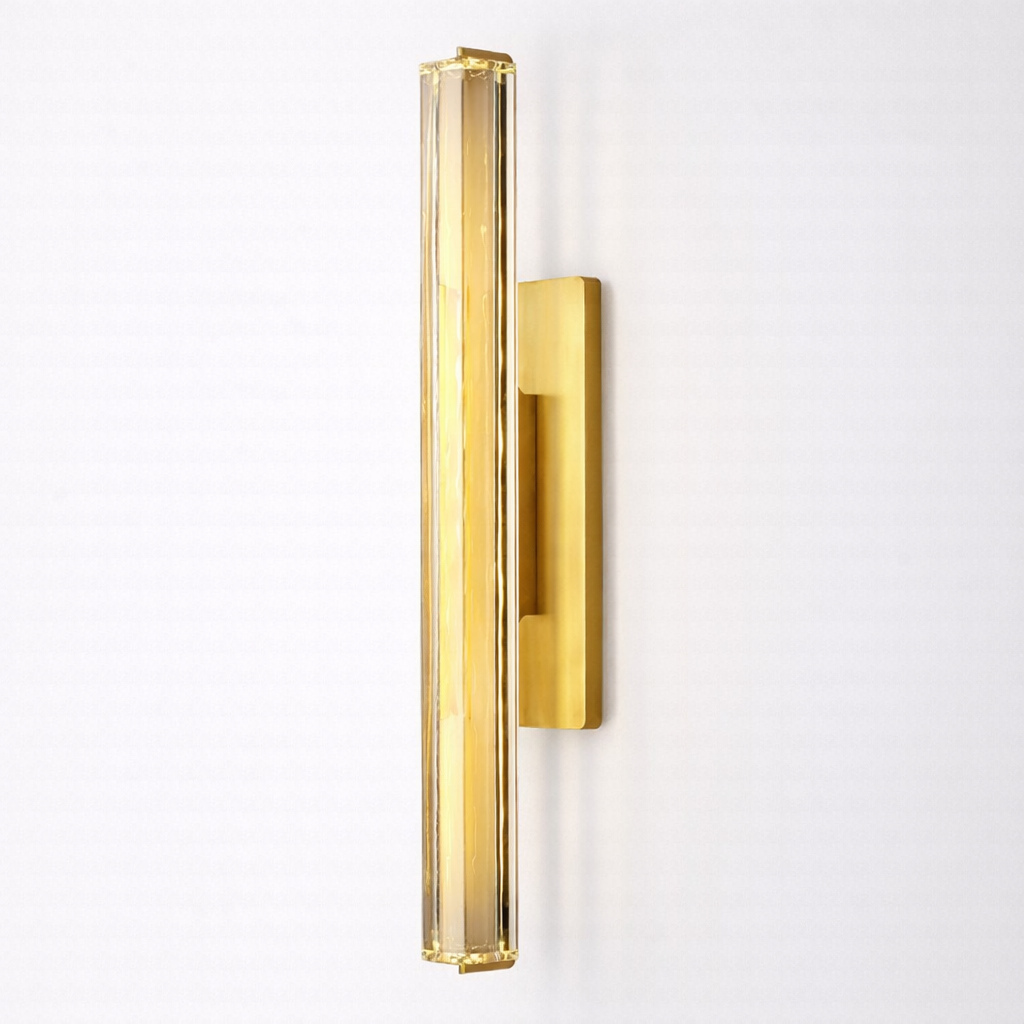 Audubond Crystal Single Sconce