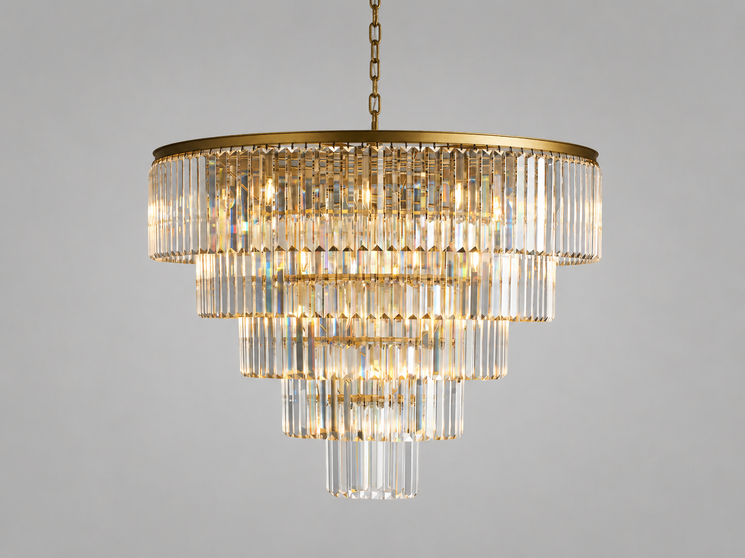 Leyland Tiered Round Chandelier