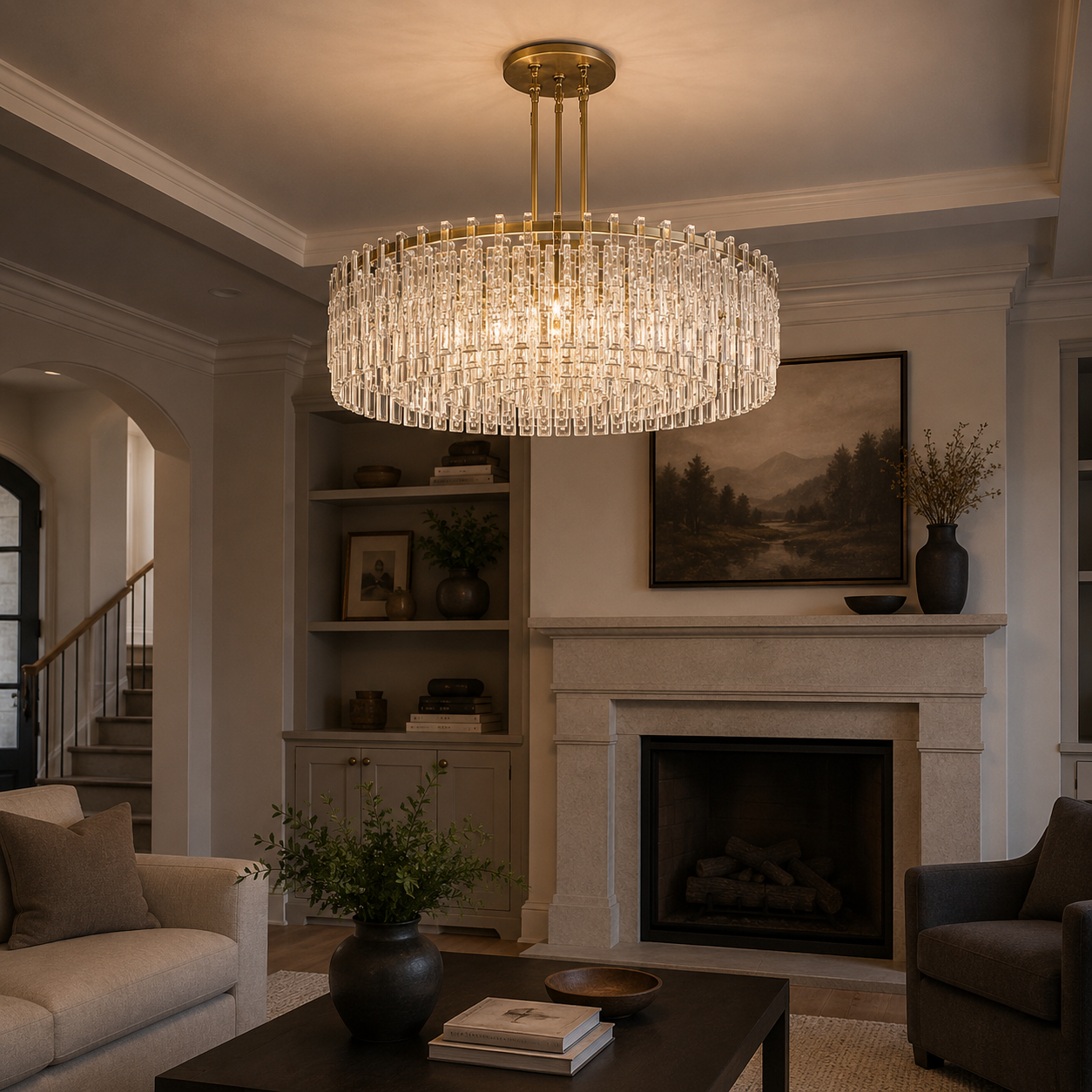 Marignane Round Chandelier