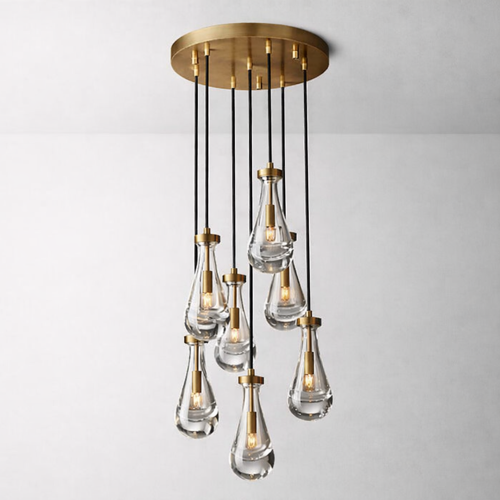 Rainy Round Chandelier