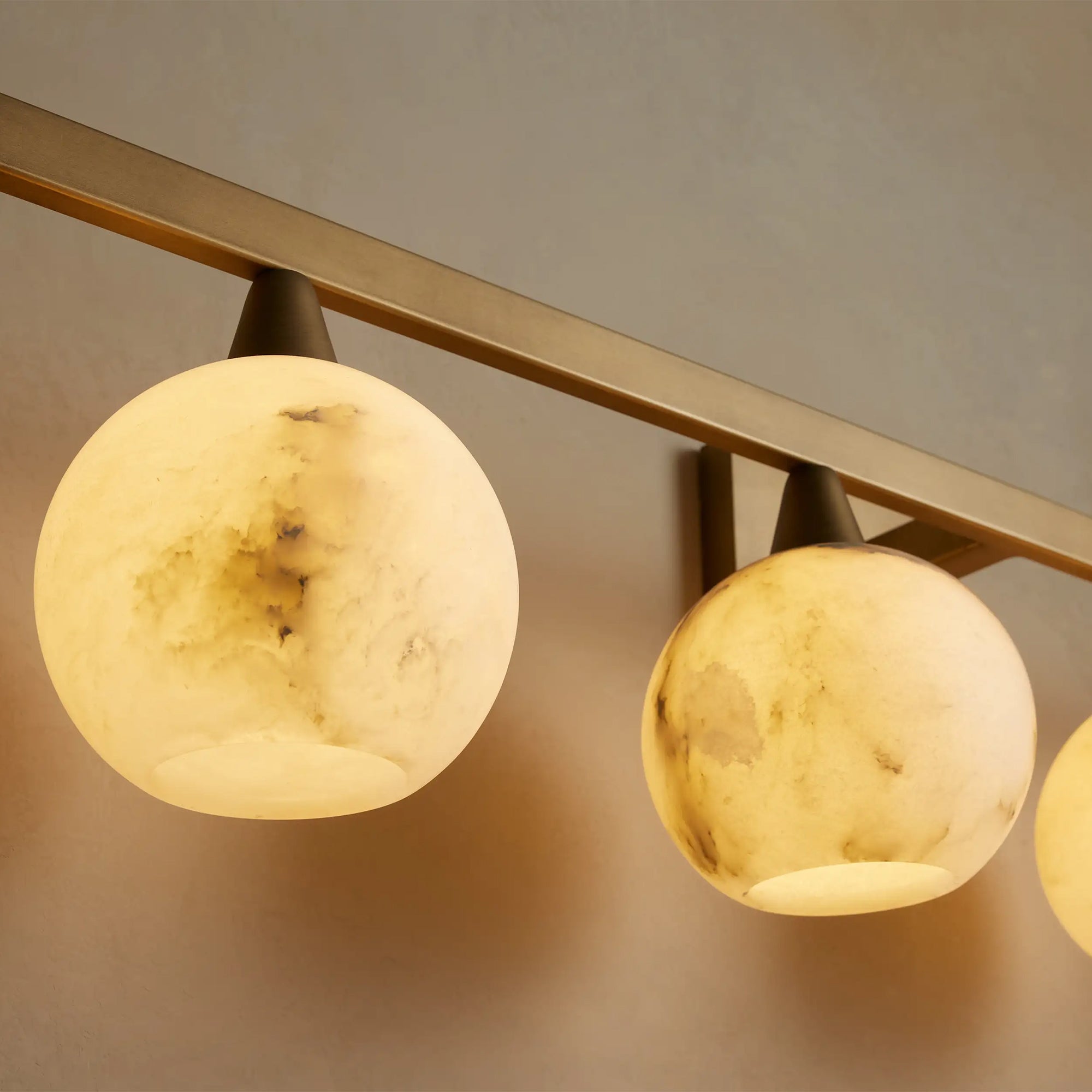 Arica 4-Light Bathroom Alabaster Sconce