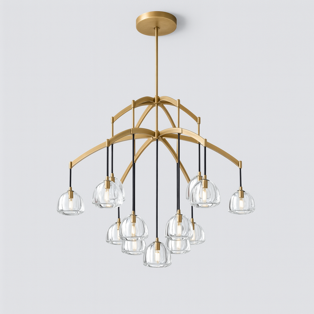 Hemispher Round Chandelier