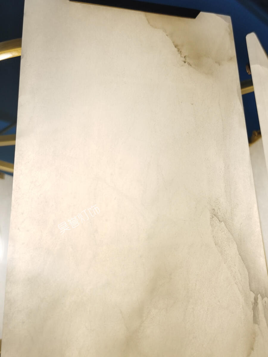 Harlowa Calcite Round Chandelier