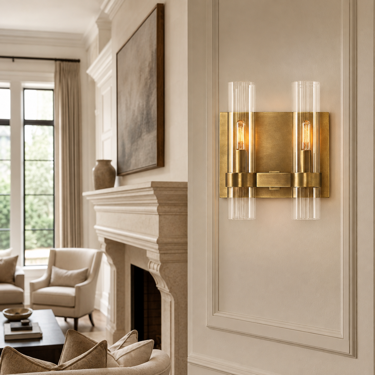 Lavellen Double Wall Sconce