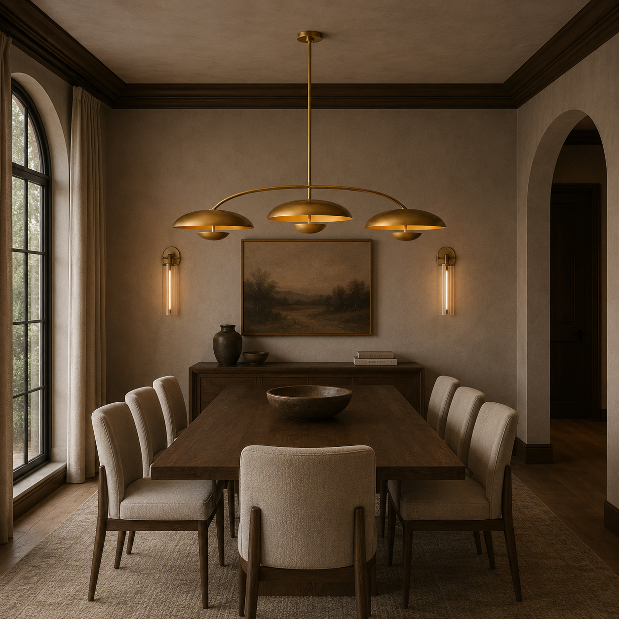 Cosmicion Linear Chandelier