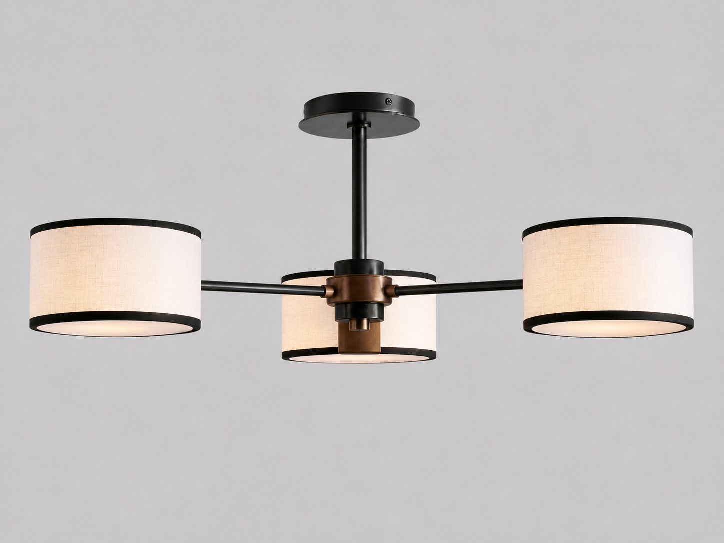 Daphne Fabric Flush Mount