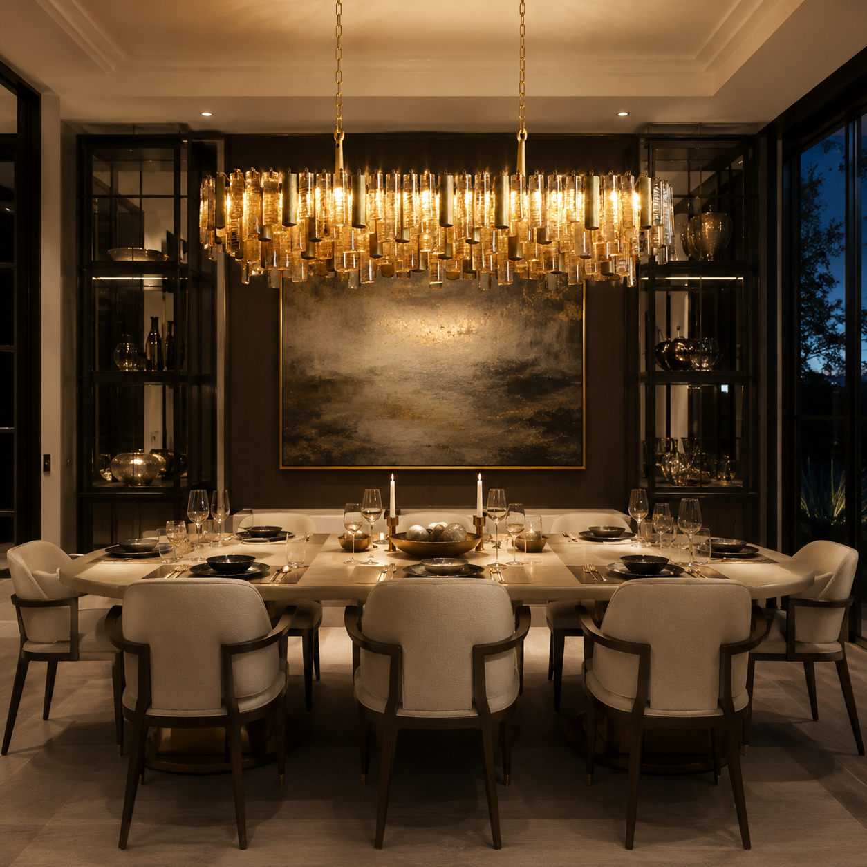 Neve Linear Chandelier