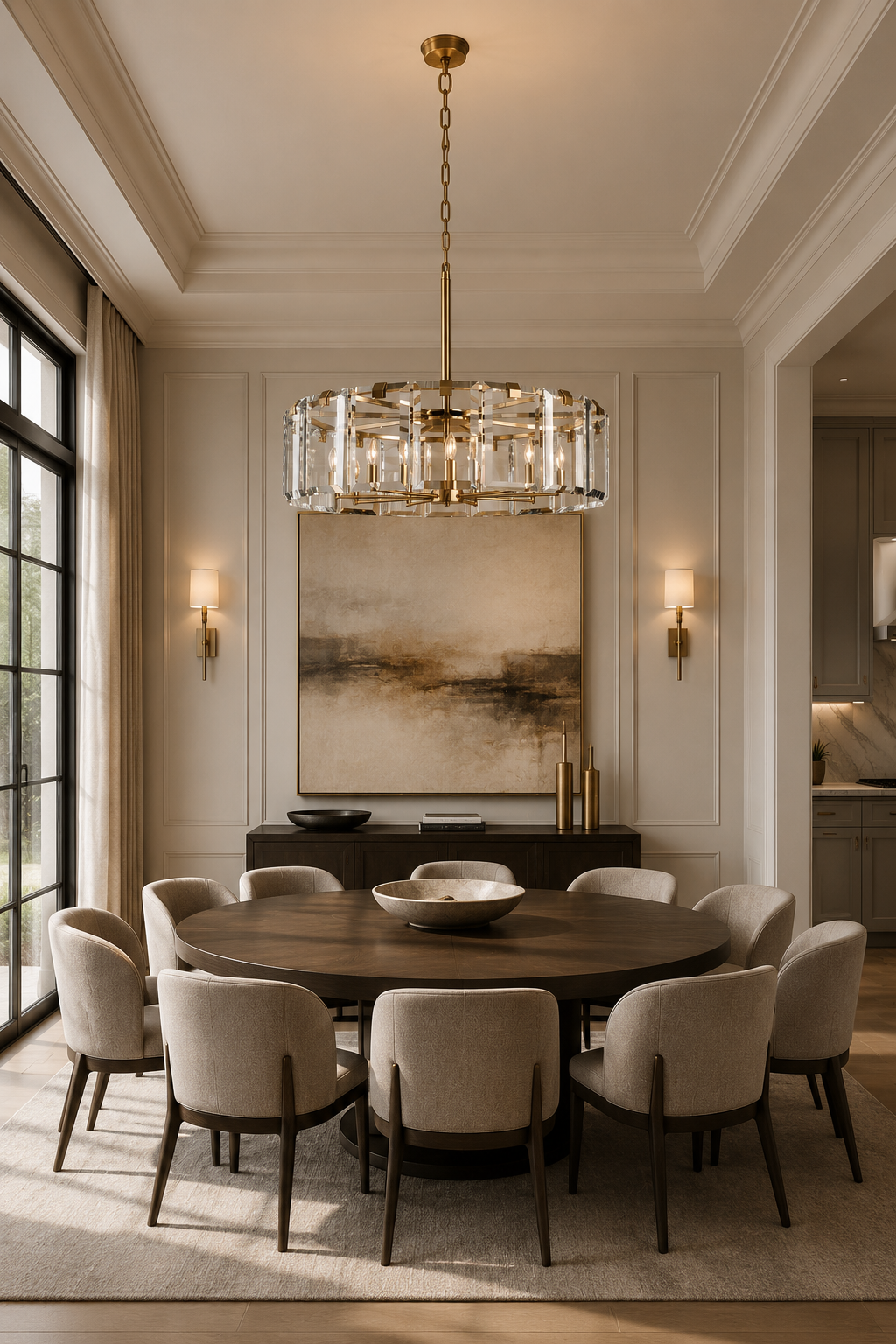 Amaya Round Chandelier