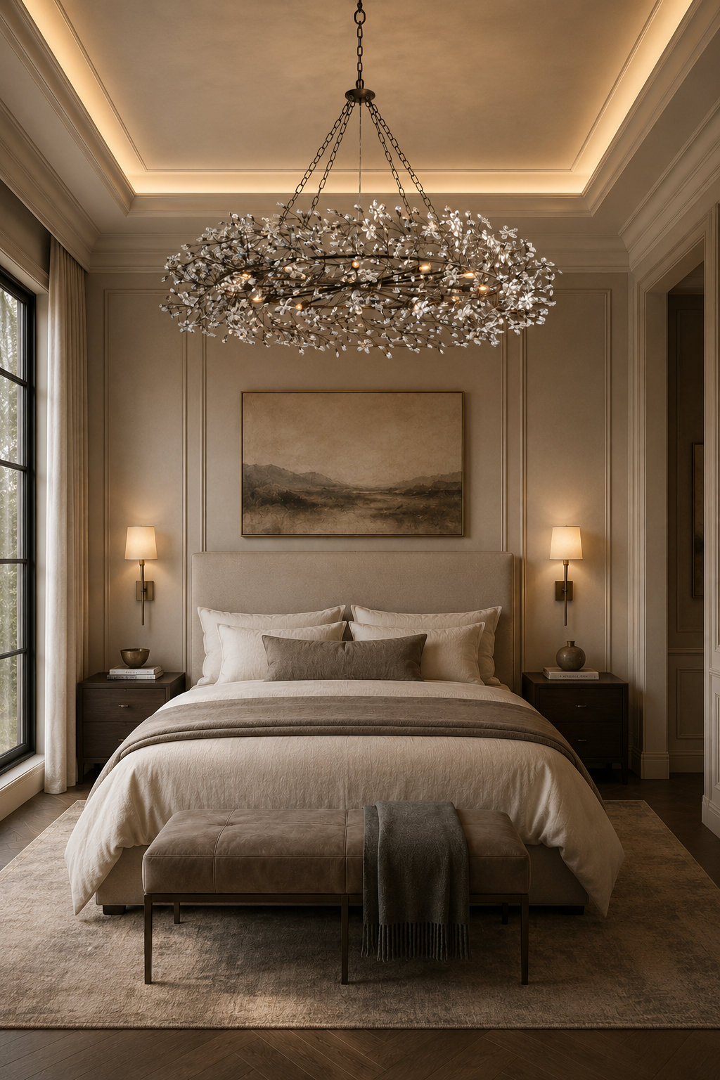 Fiore Crown Chandelier