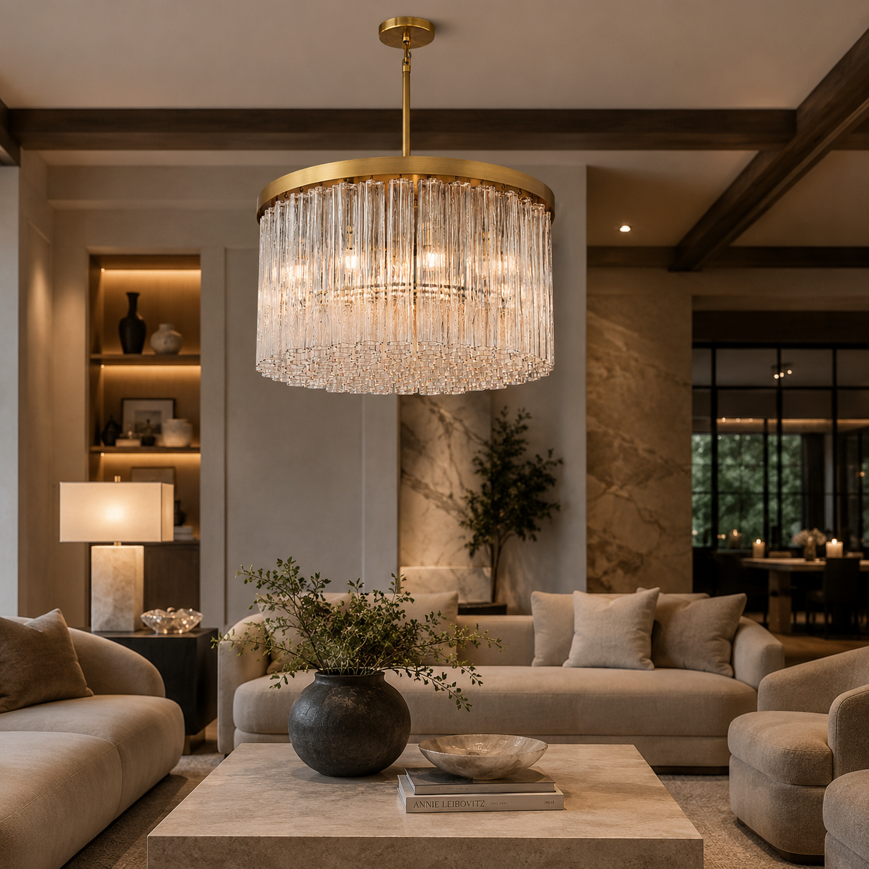 Cielon Round Chandelier