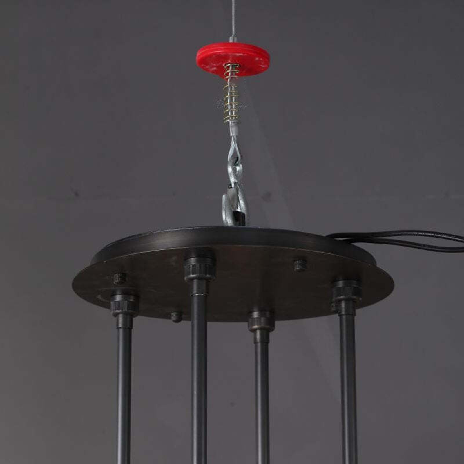 Arcachone Round Crystal Two-tierd Wagon Wheel Chandelier