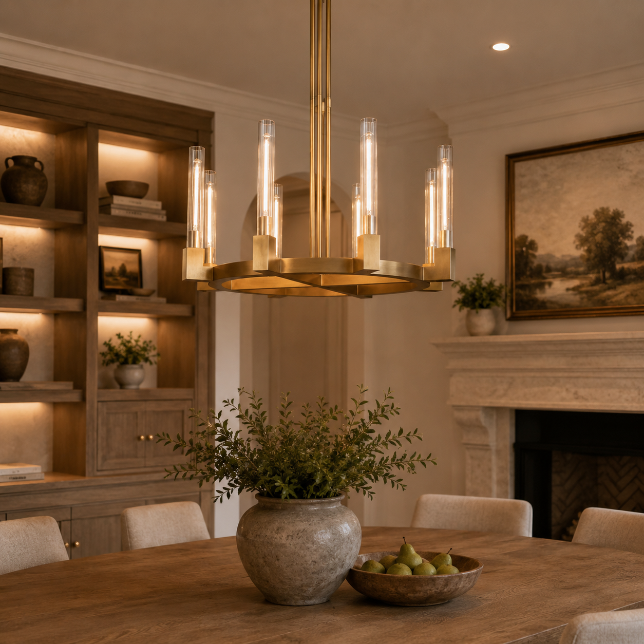Cannelen Round Chandelier