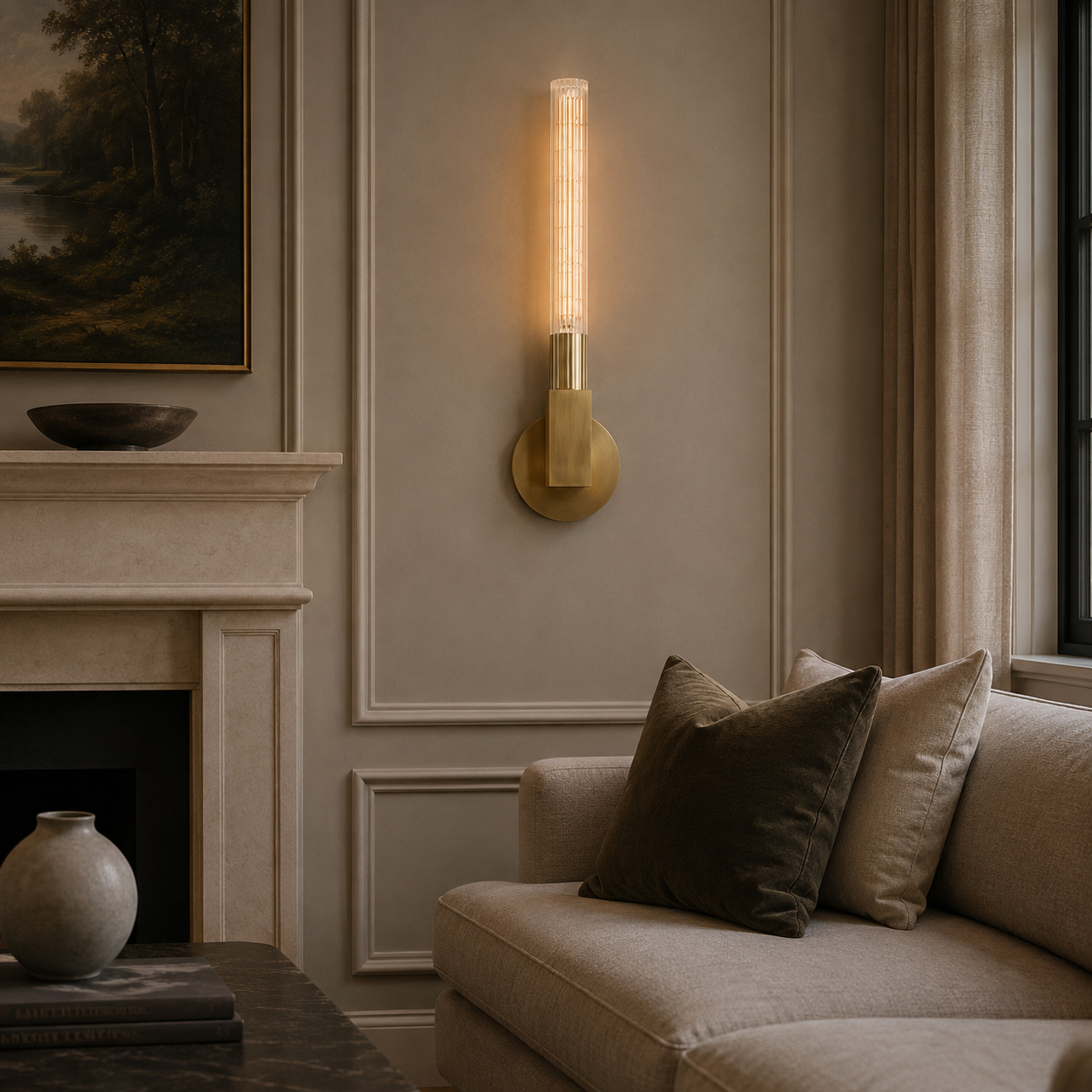 Cannelet Sconce