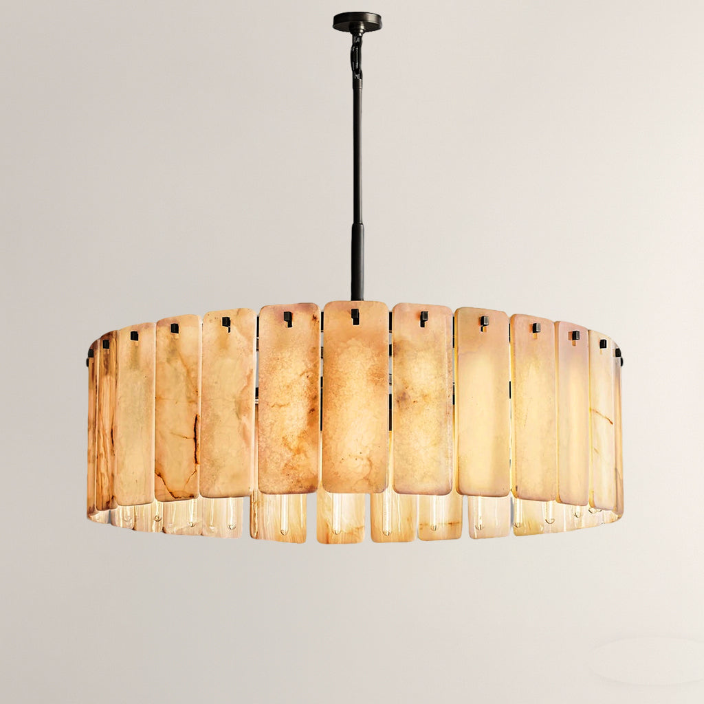 Calamettea Onyx Round Chandelier