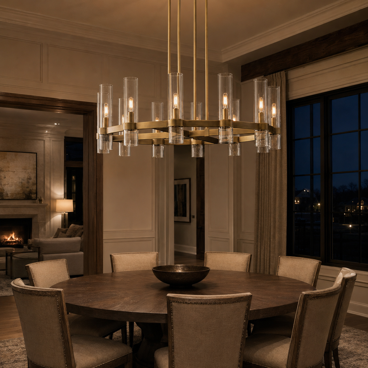 Lavellen Round Chandelier
