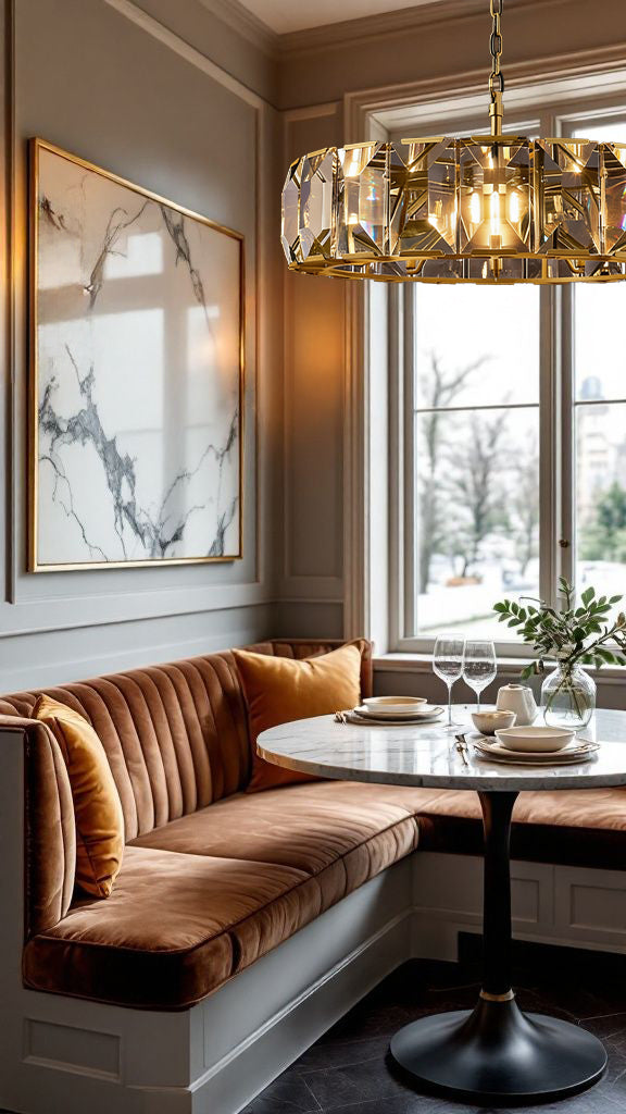 Harlowa Crystal Round Chandelier