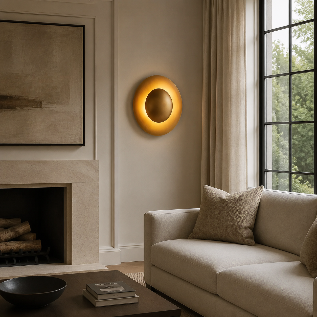 Cosmicion Dish Wall Sconce