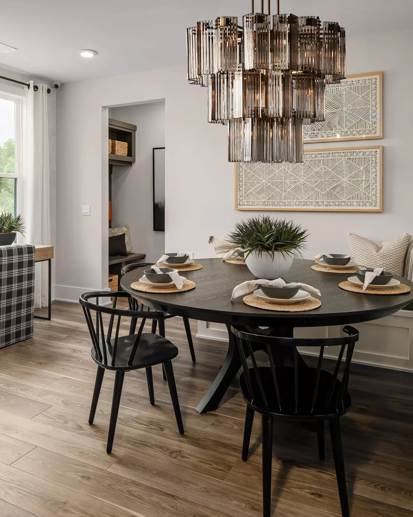 Delsie Round Chandelier 38''48''60''