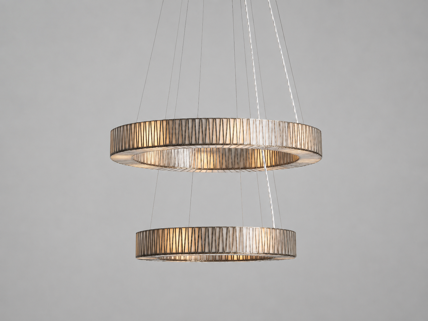 Jeunet 2-Tier Round Chandelier