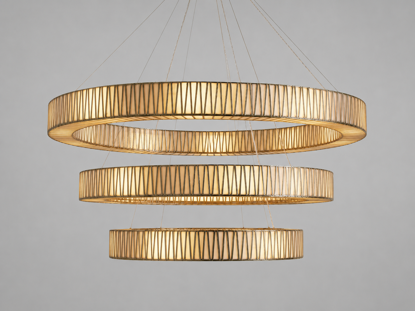 Jeunet 60" 3-Tier Round Chandelier